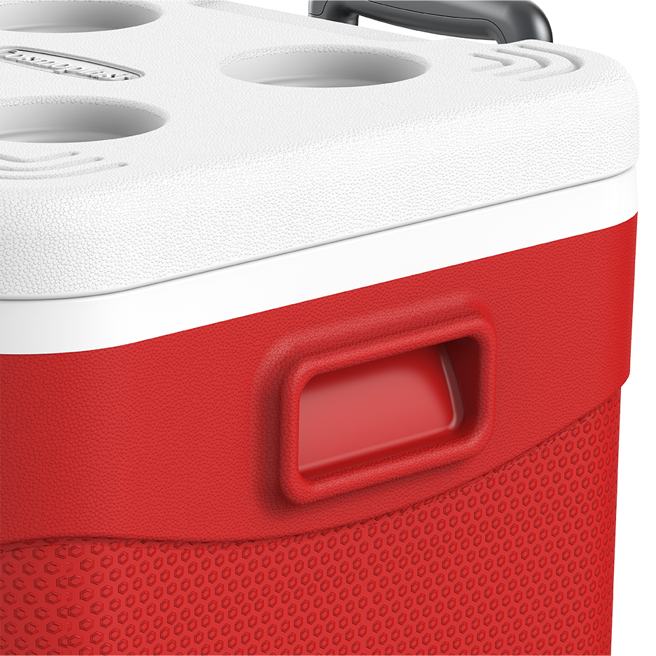 45L KeepCold Trolley Icebox with Wheels - Cosmoplast Bahrain