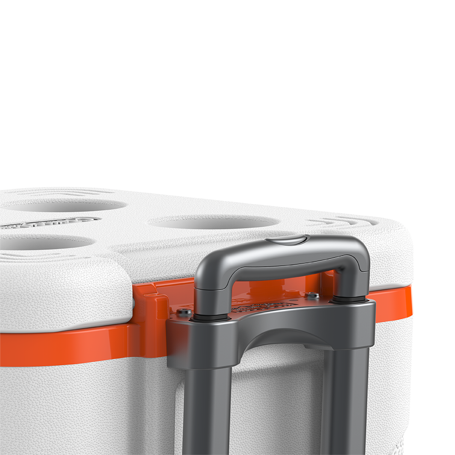 45L KeepCold Trolley Icebox with Wheels - Cosmoplast Bahrain
