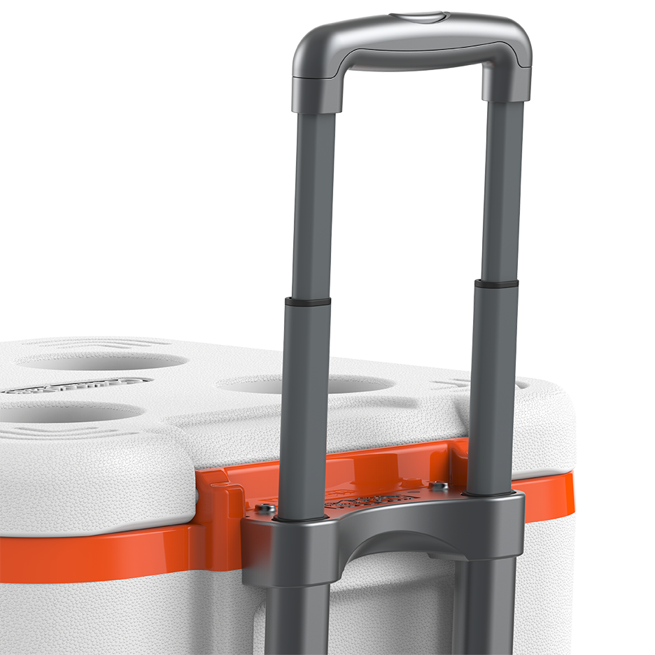 45L KeepCold Trolley Icebox with Wheels - Cosmoplast Bahrain