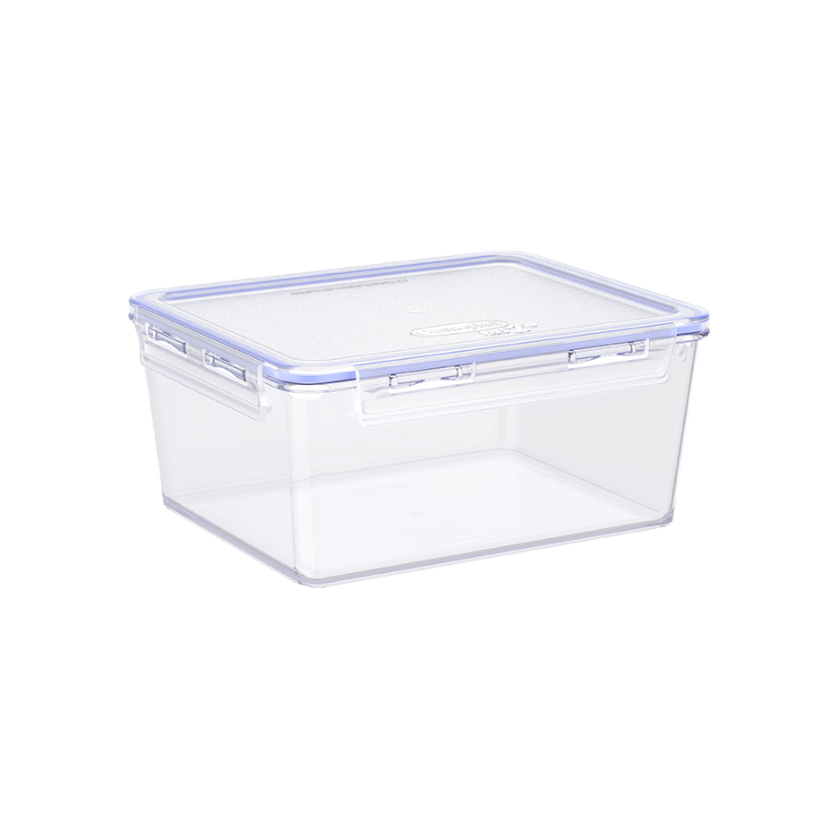 Lock2Go 3-Pcs. Set of Food Storage Containers with Lids 600, 900, 1200 ml
