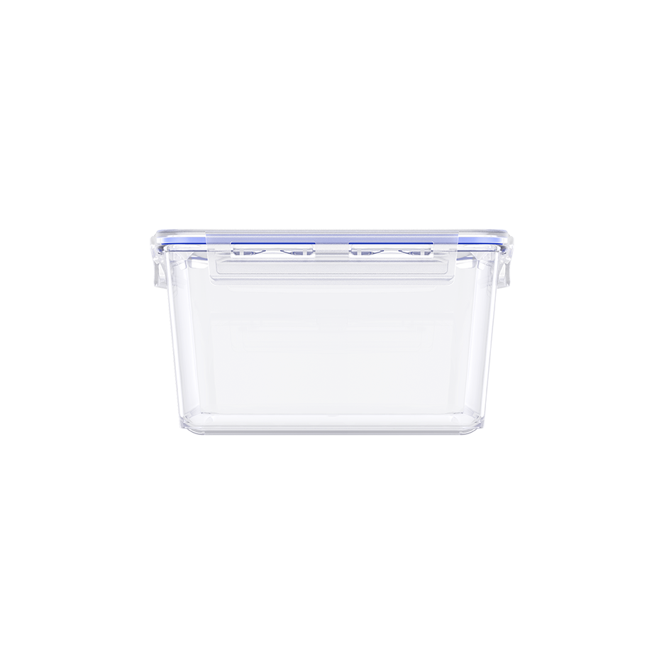 Lock2Go 3-Pcs. Set of Food Storage Containers with Lids 600, 900, 1200 ml
