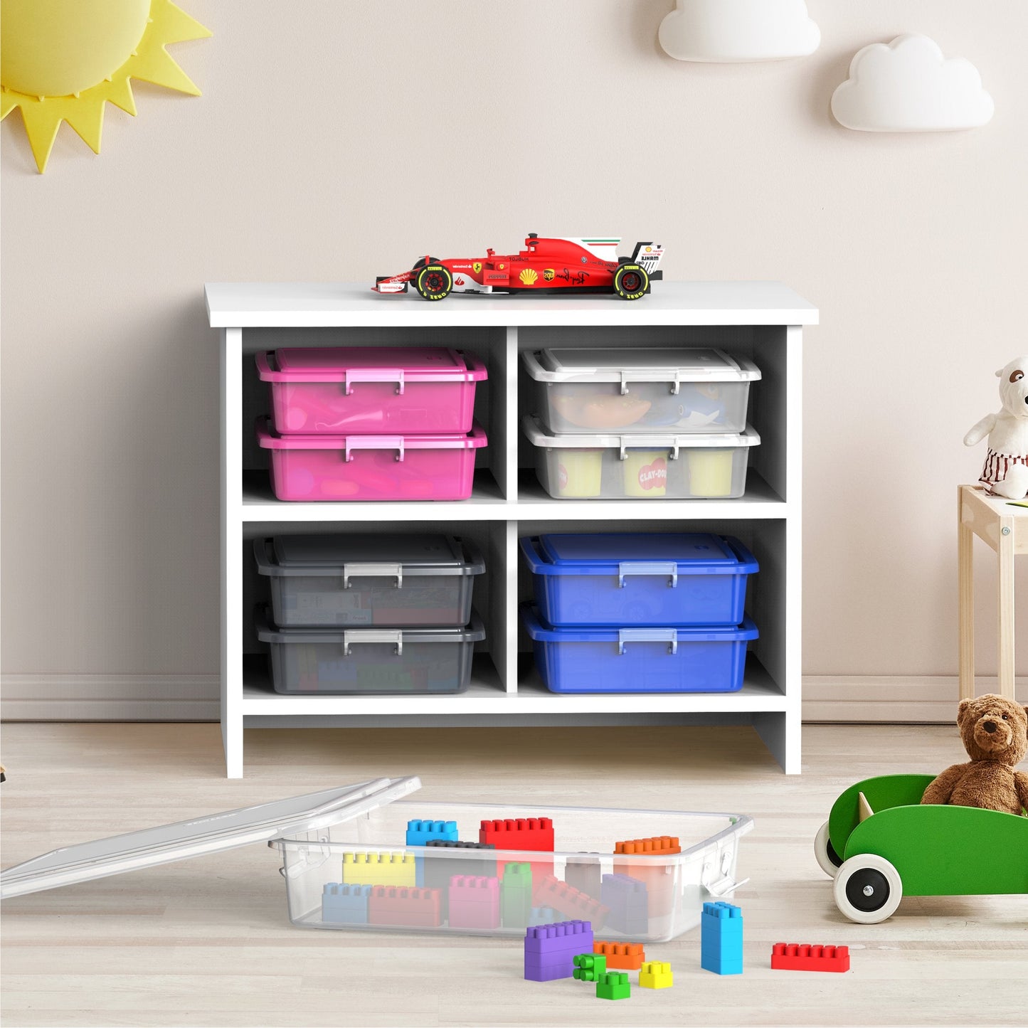 15L Lockbox Plastic Storage Box - Cosmoplast Bahrain