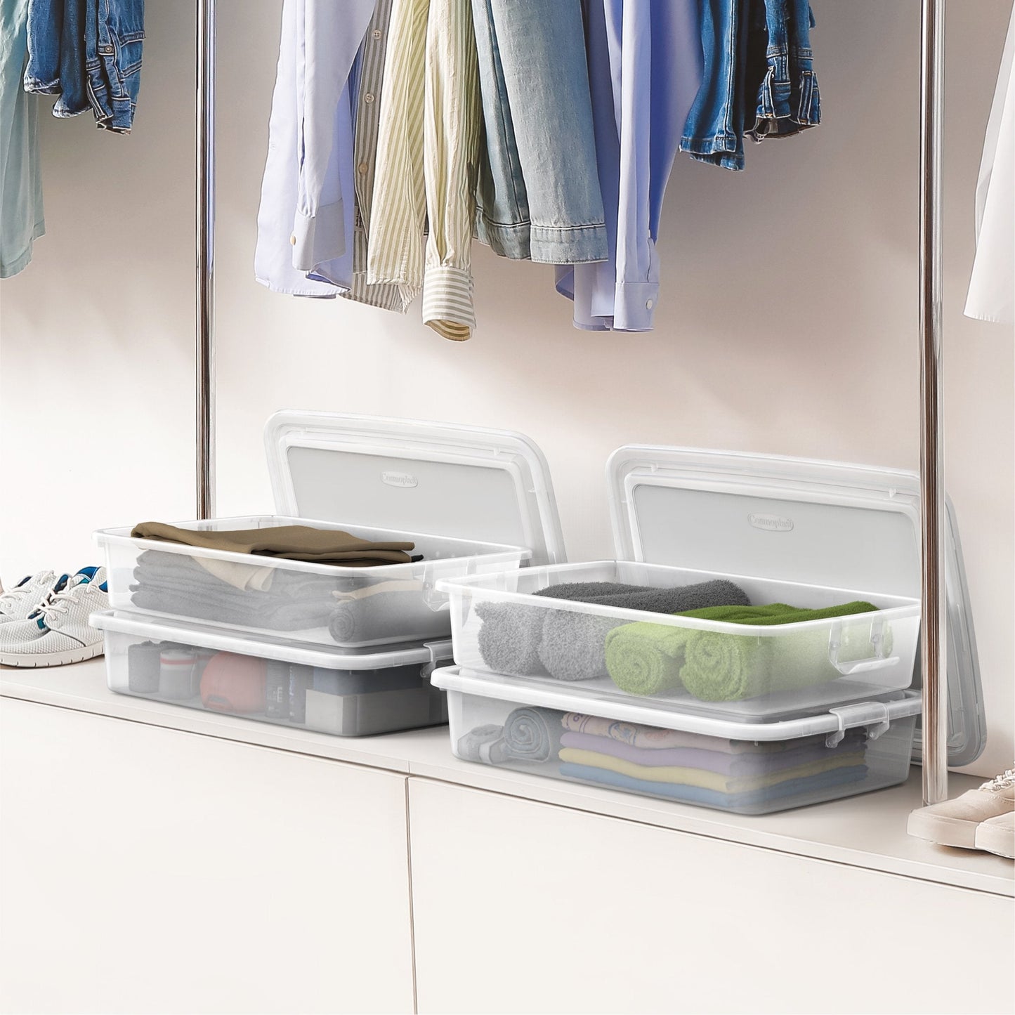 15L Lockbox Plastic Storage Box - Cosmoplast Bahrain