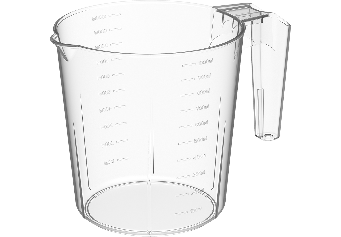 1L Plastic Mug - Cosmoplast Bahrain
