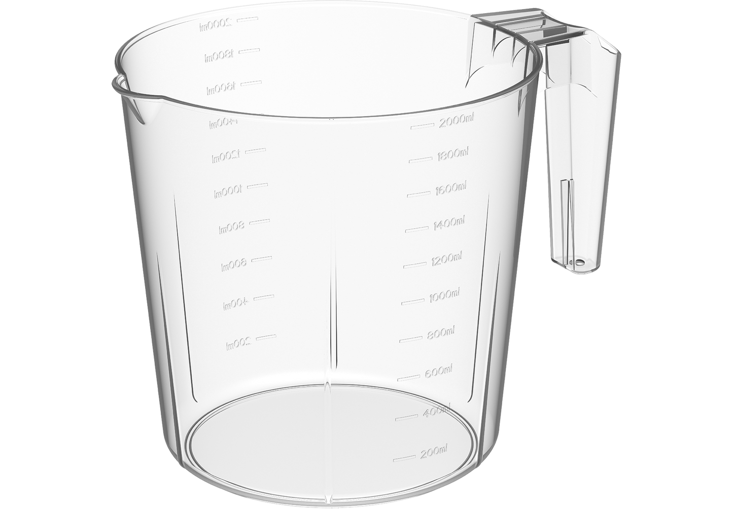 2L Plastic Mug - Cosmoplast Bahrain