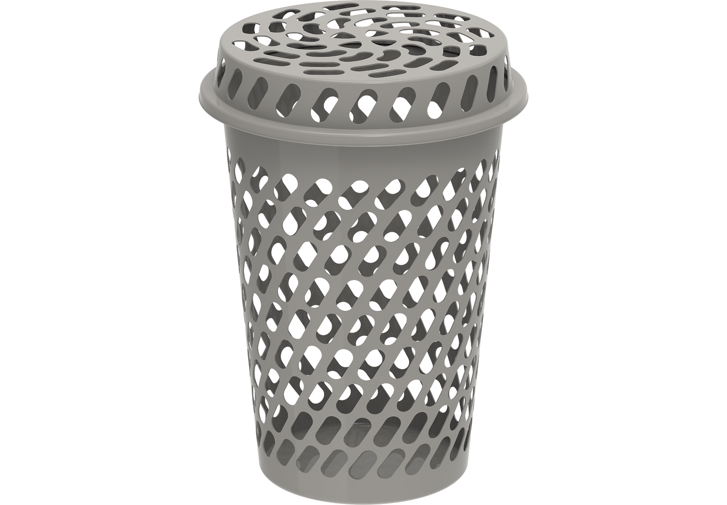 65L Round Tall Laundry Bin - Cosmoplast Bahrain