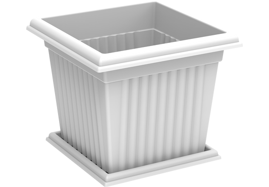 30L Square Planter with Tray - Cosmoplast Bahrain