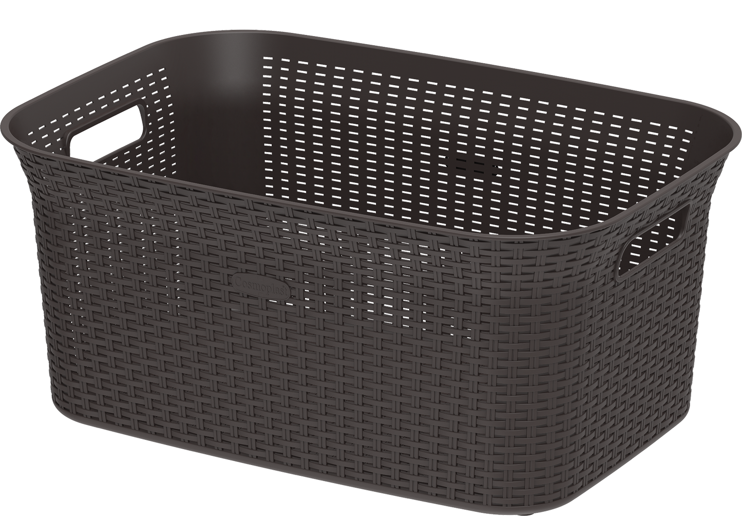 50L Cedarattan Laundry Basket - Cosmoplast Bahrain