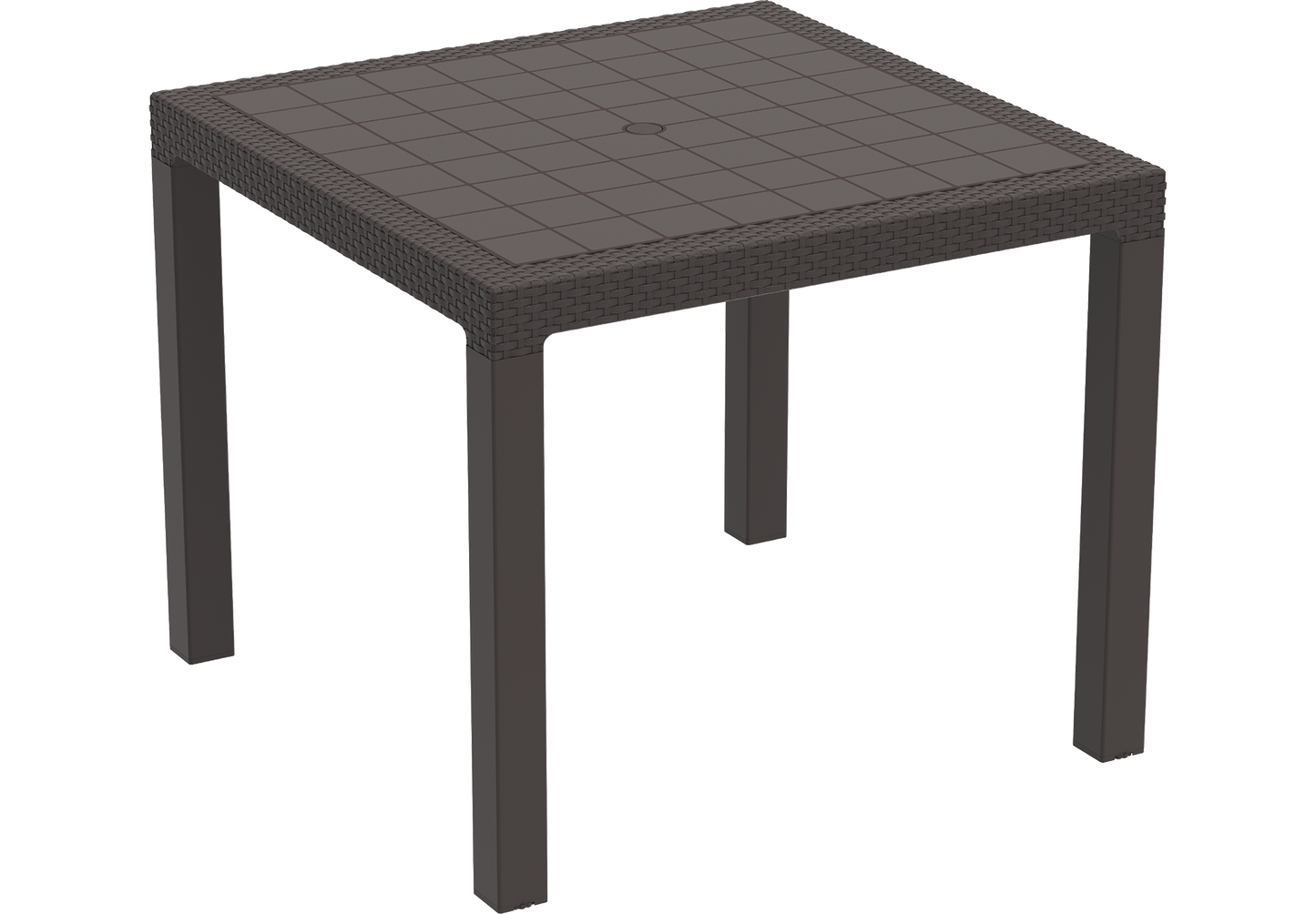 Cedarattan 4-seater Outdoor Dining Table - Cosmoplast Bahrain