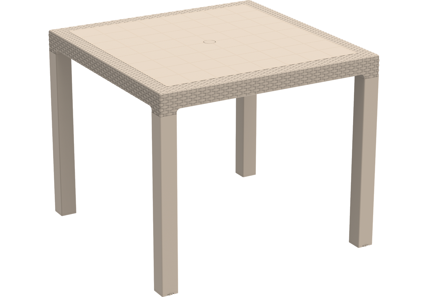 Cedarattan 4-seater Outdoor Dining Table - Cosmoplast Bahrain