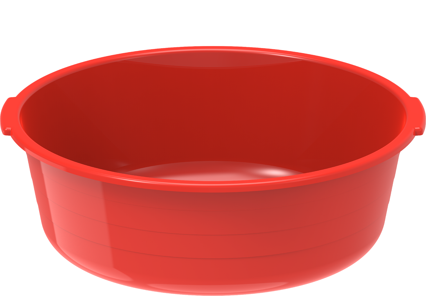 27" Round Plastic Basin Tub 56L - Cosmoplast Bahrain