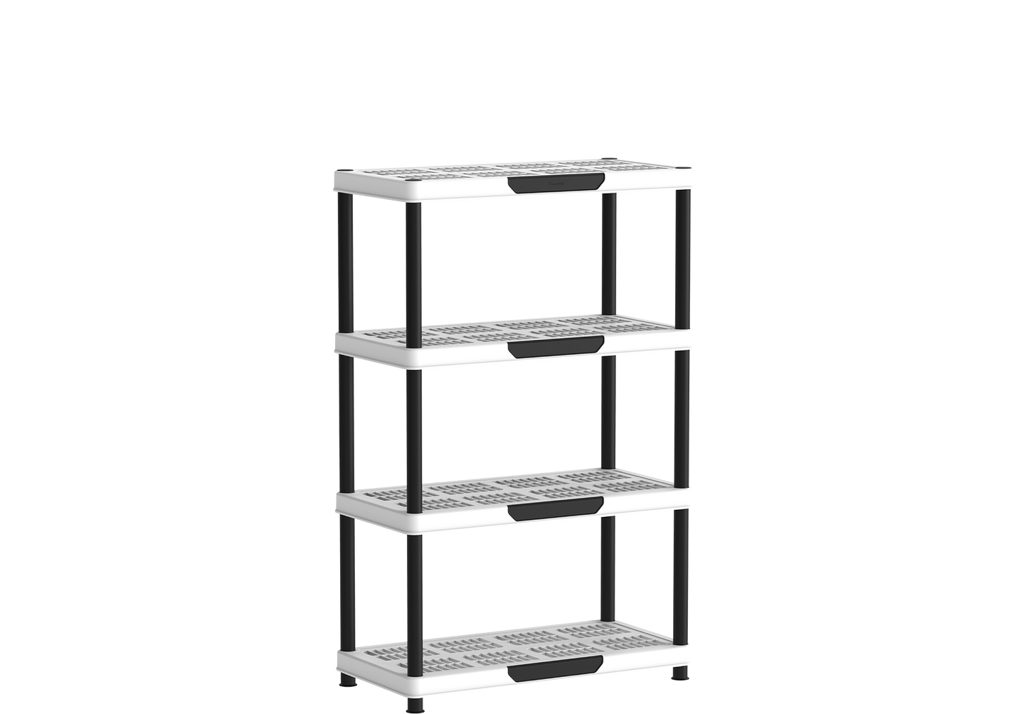 4 Tiers Shelving Storage Rack - Cosmoplast Bahrain
