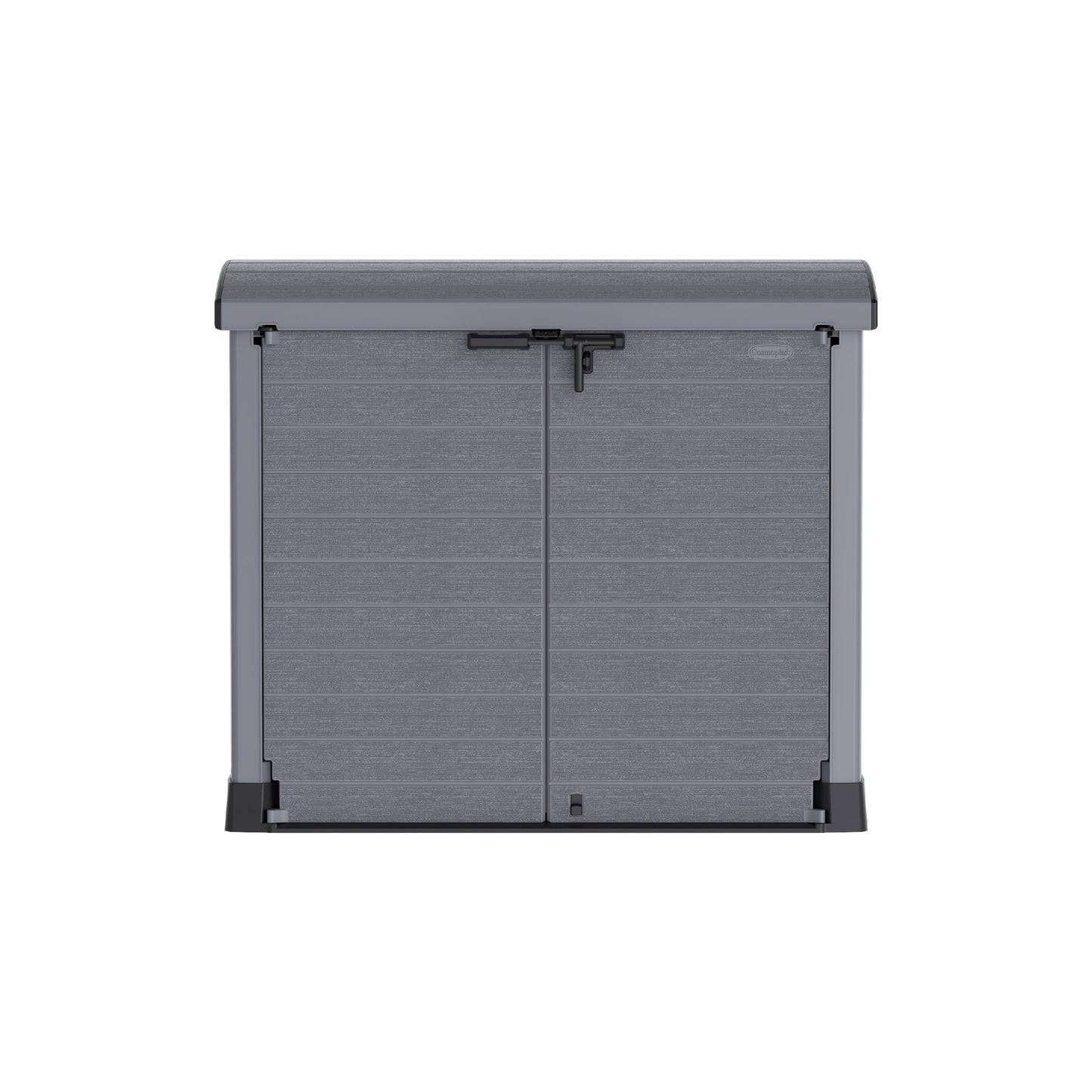 Cedargrain 1200L Small Storage Shed with Arc Lid - Cosmoplast Bahrain