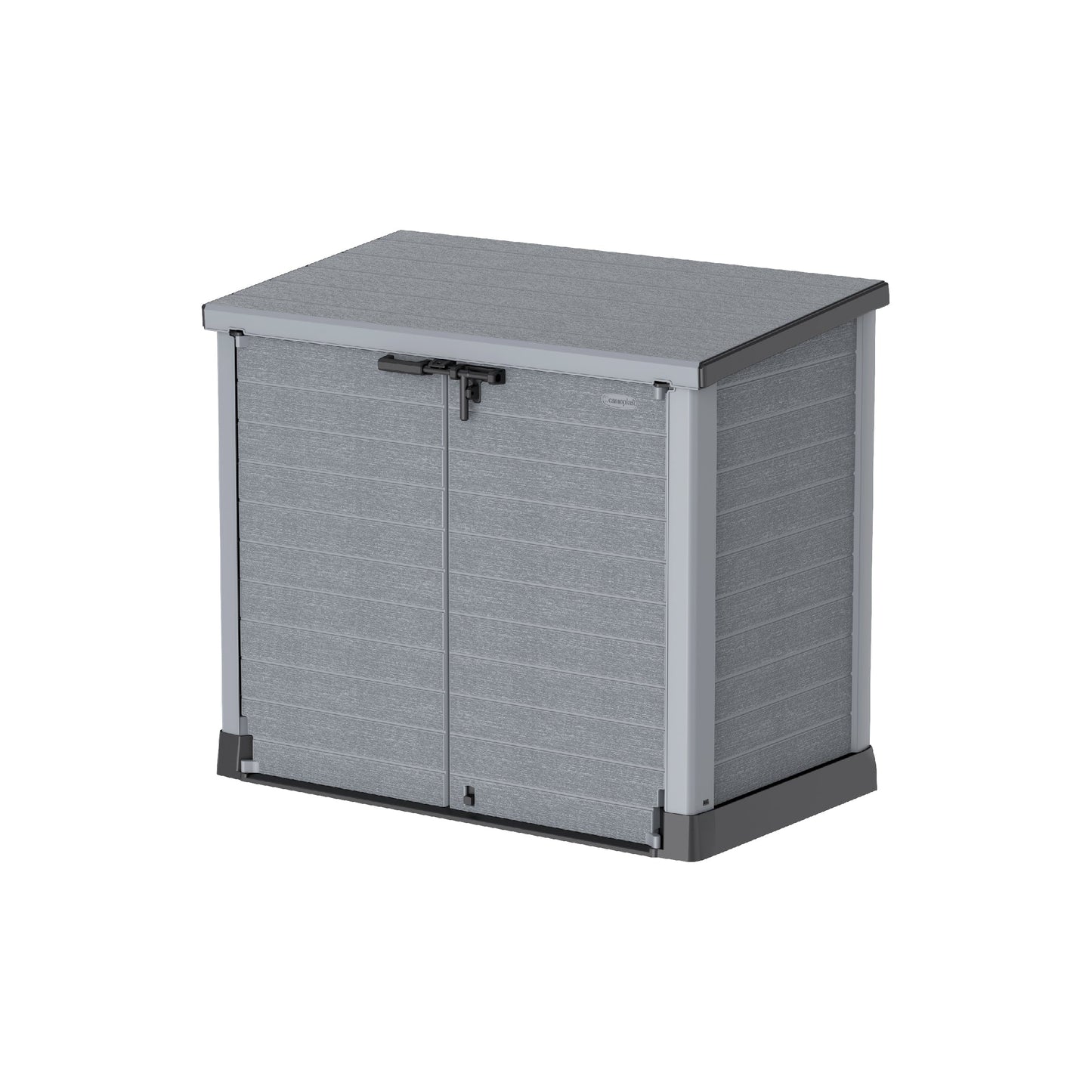 Cedargrain 1200L Small Storage Shed with Flat Lid - Cosmoplast Bahrain