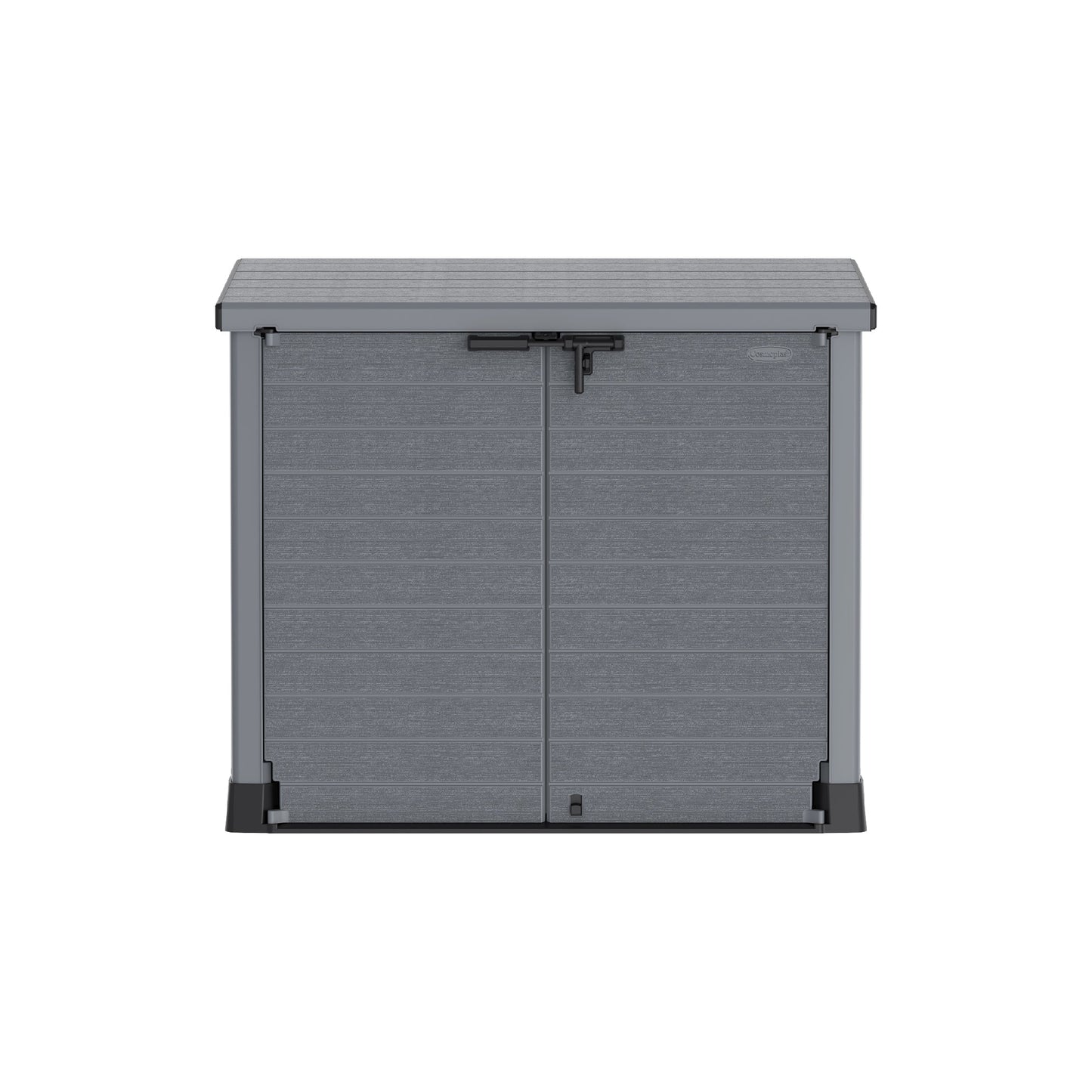 Cedargrain 1200L Small Storage Shed with Flat Lid - Cosmoplast Bahrain