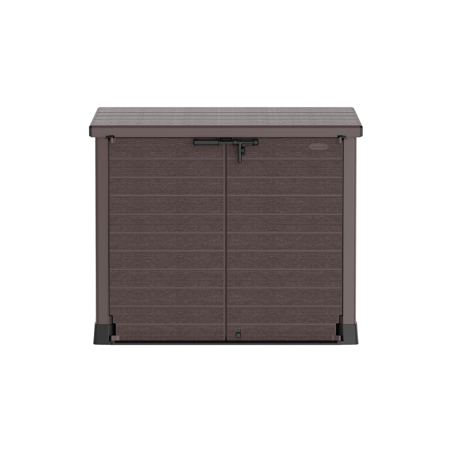 Cedargrain 1200L Small Storage Shed with Flat Lid - Cosmoplast Bahrain