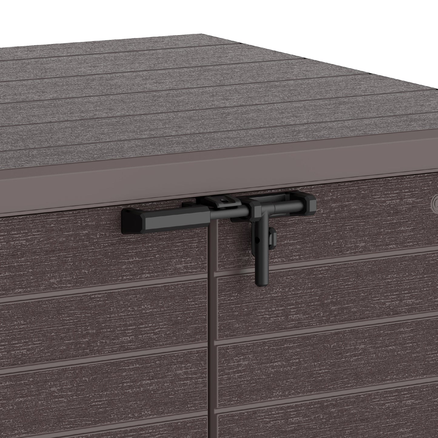 Cedargrain 1200L Small Storage Shed with Flat Lid - Cosmoplast Bahrain