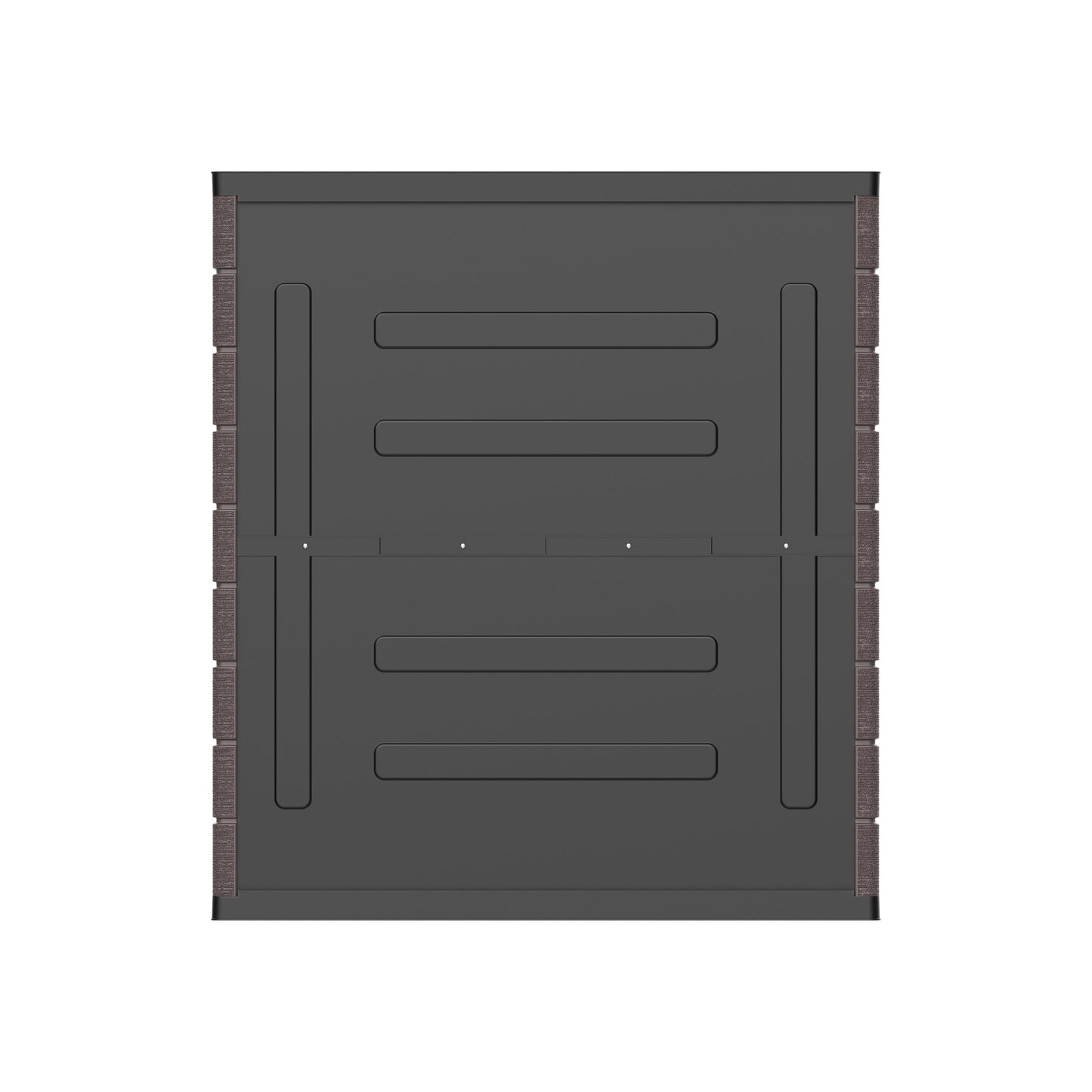 Cedargrain Vertical Storage Short Cabinet - Cosmoplast Bahrain
