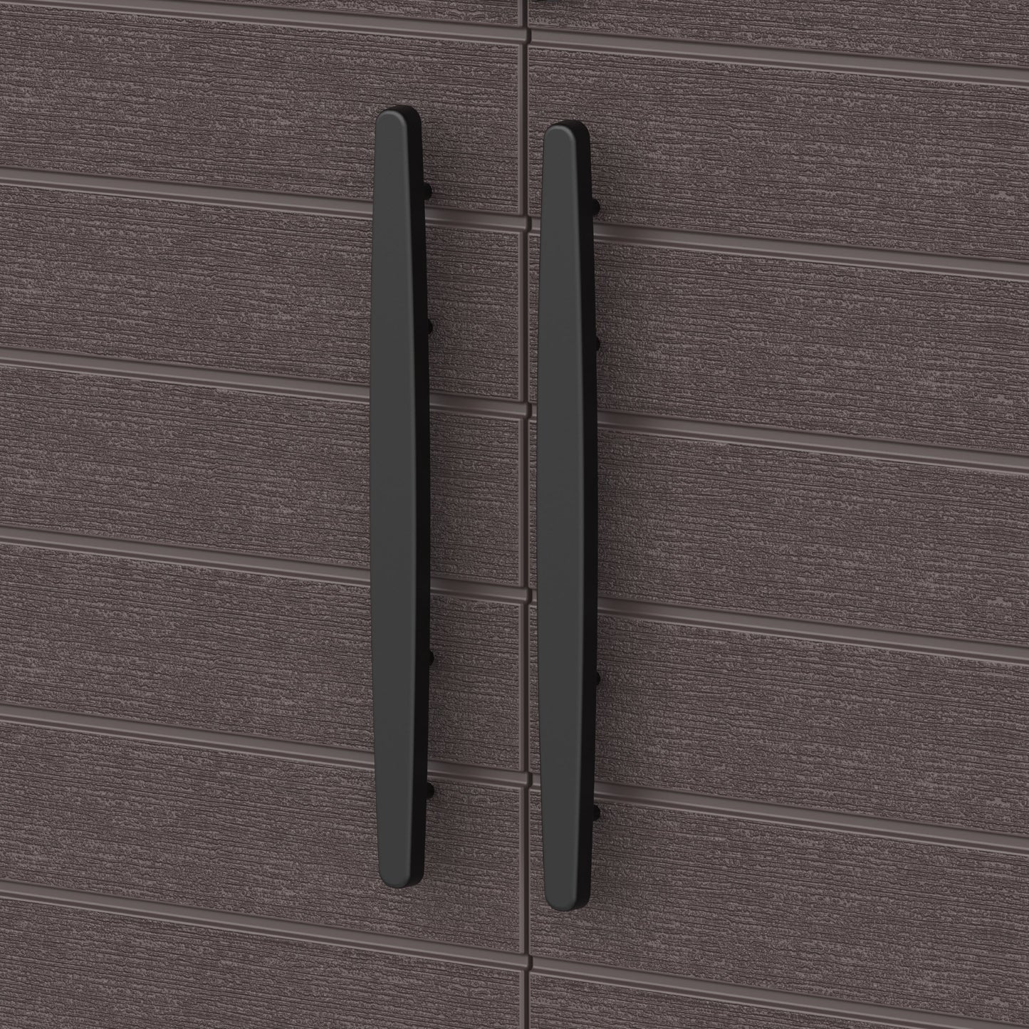 Cedargrain Vertical Storage Short Cabinet - Cosmoplast Bahrain