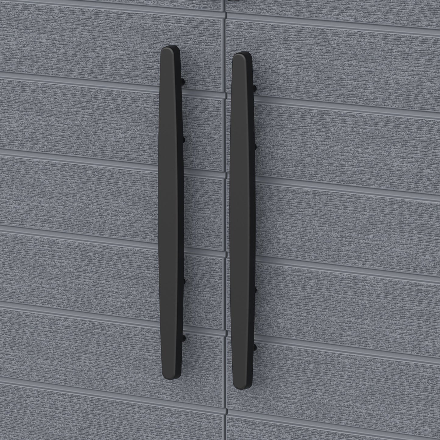 Cedargrain Vertical Storage Short Cabinet - Cosmoplast Bahrain