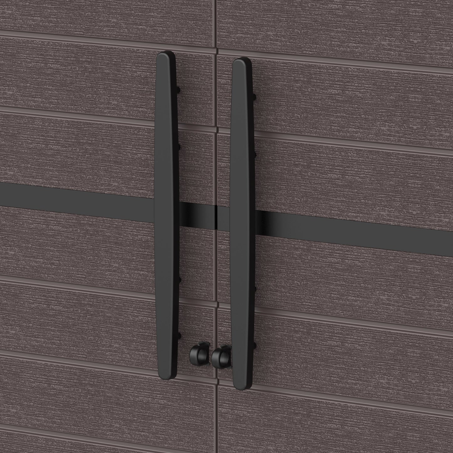 Cedargrain Vertical Storage Tall Cabinet - Cosmoplast Bahrain