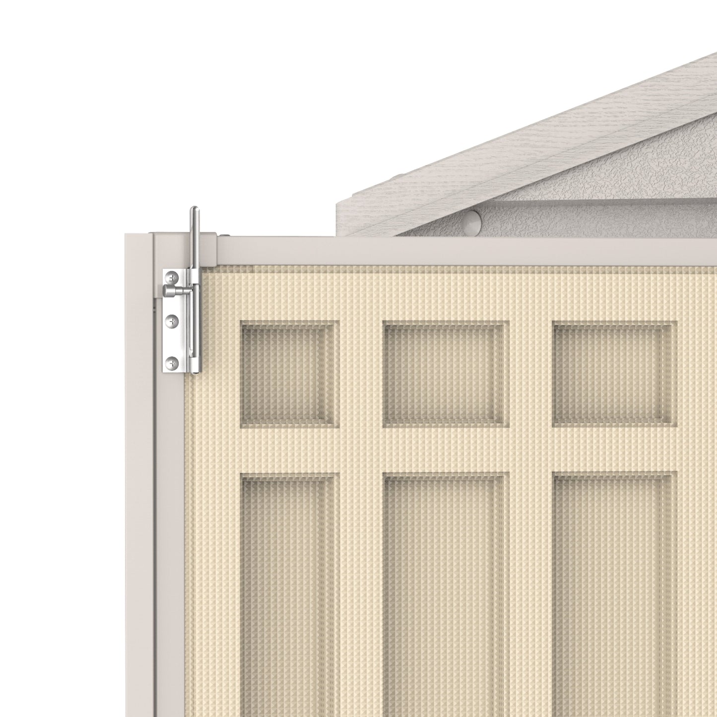 WoodBridge 10.5x13ft (324.8x405xH 233.2 cm) Resin Garden Storage Shed - Cosmoplast Bahrain