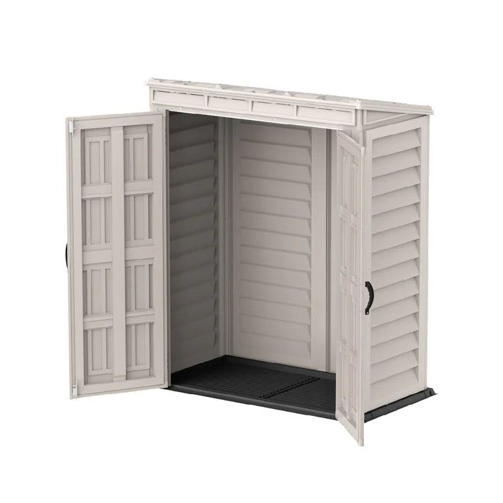 YardMate Pent PLUS 5x3ft (171x92x202 cm) Resin Garden Storage Shed - Cosmoplast Bahrain