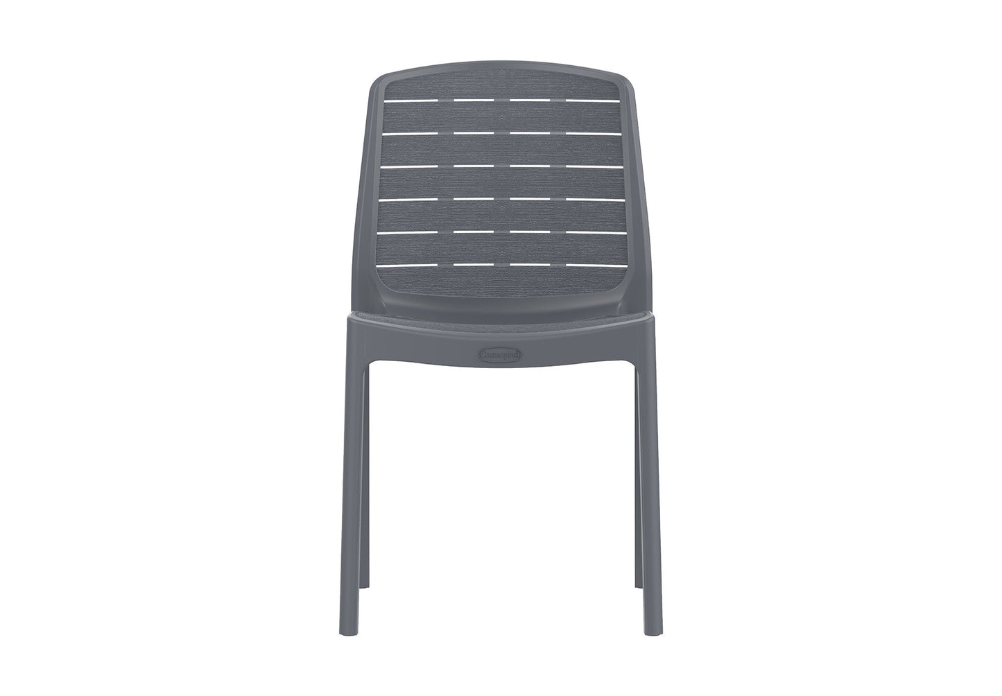 Cedargrain Outdoor Garden Plastic Armless Chair