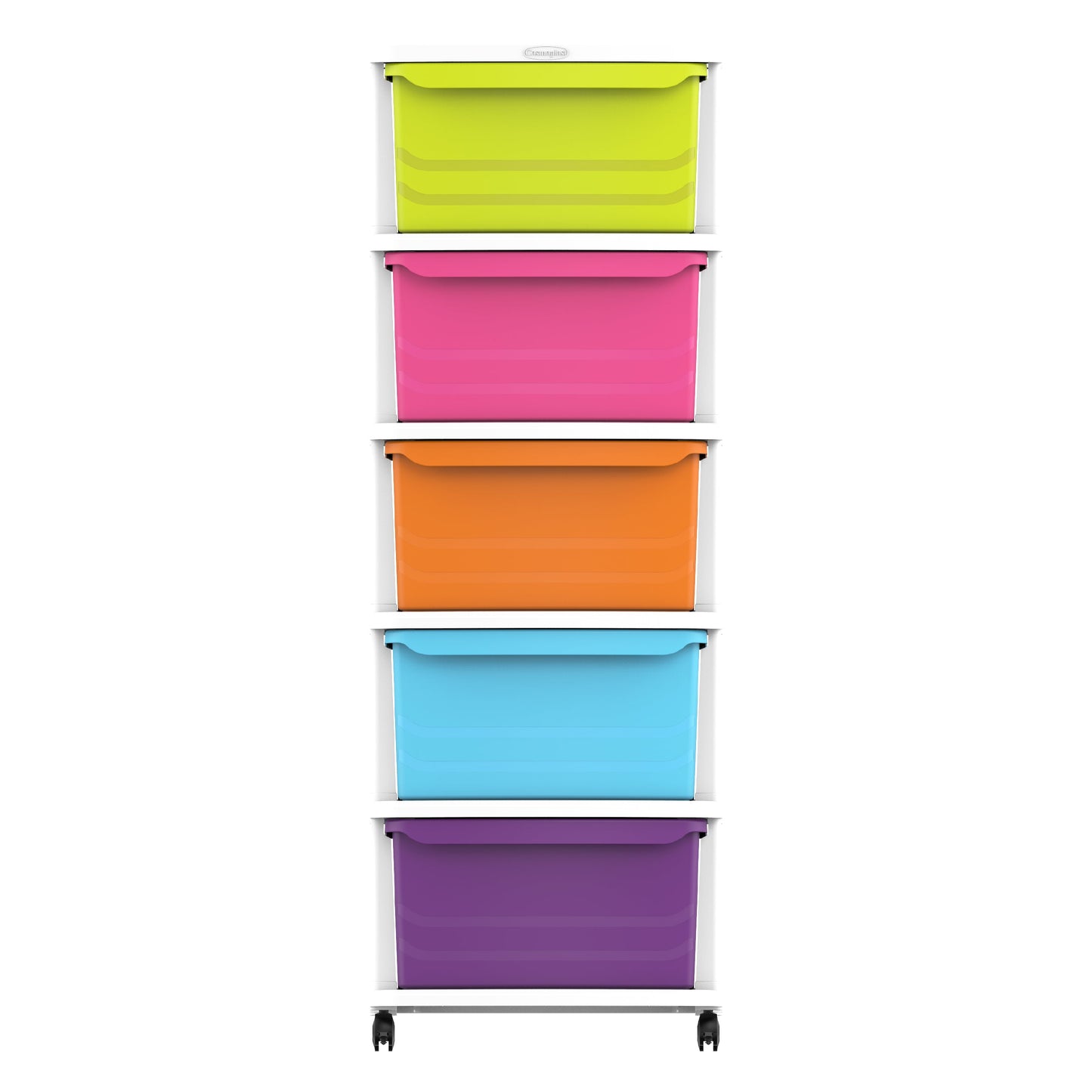 5 Tiers Multipurpose Storage Cabinet with Wheels