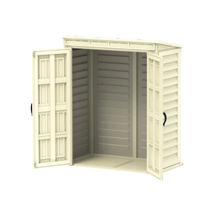 YardMate Pent PLUS 5x3ft (171x92x202 cm) Resin Garden Storage Shed - Cosmoplast Bahrain