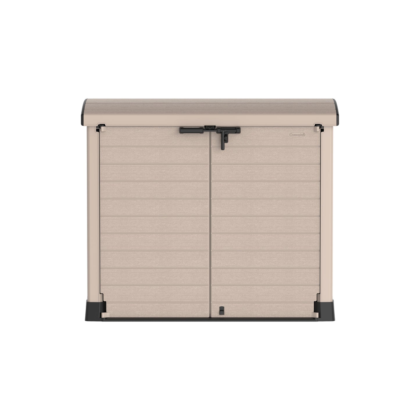 Cedargrain 1200L Small Storage Shed with Arc Lid - Cosmoplast Bahrain