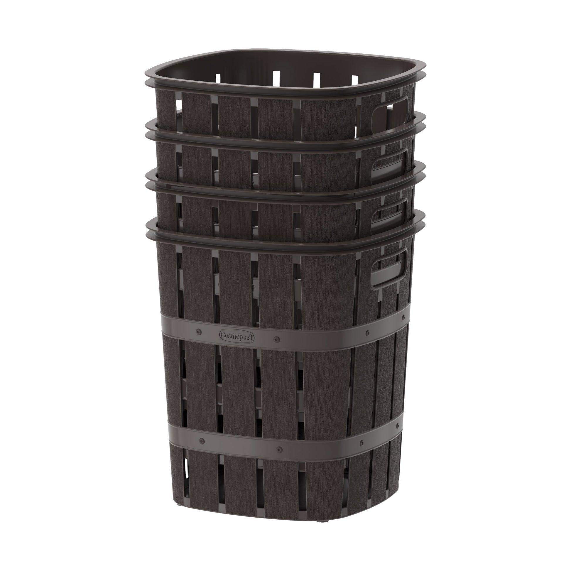 33L Cedargrain Laundry Bin - Cosmoplast Bahrain