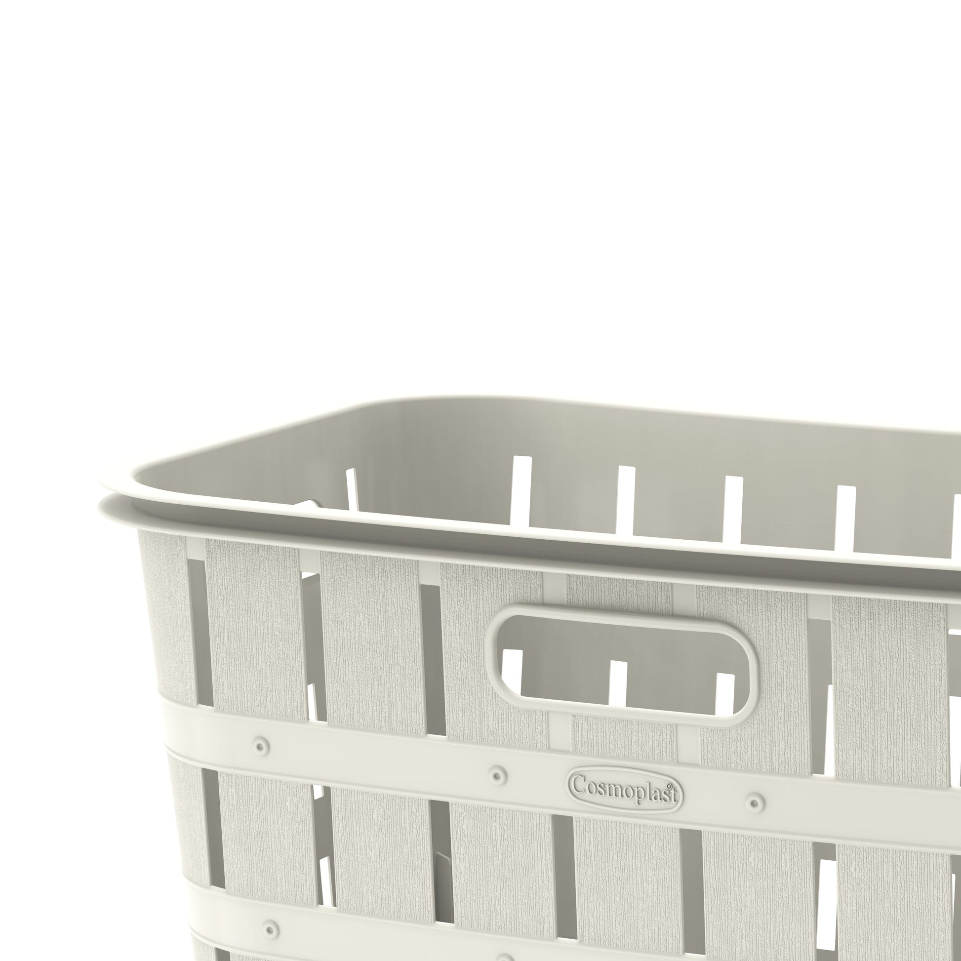 40L Cedargrain Laundry Basket - Cosmoplast Bahrain