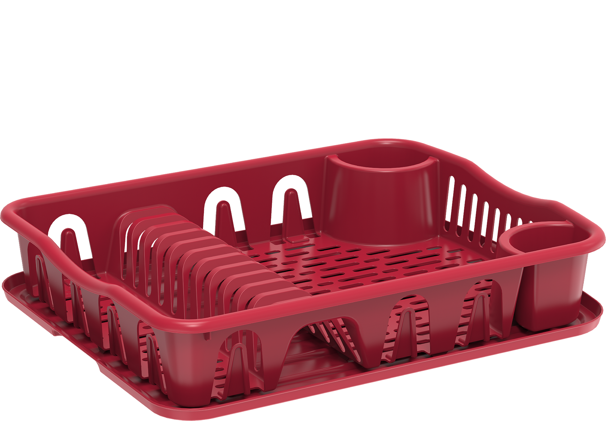 Large Dish Rack with Drainer - Cosmoplast Bahrain