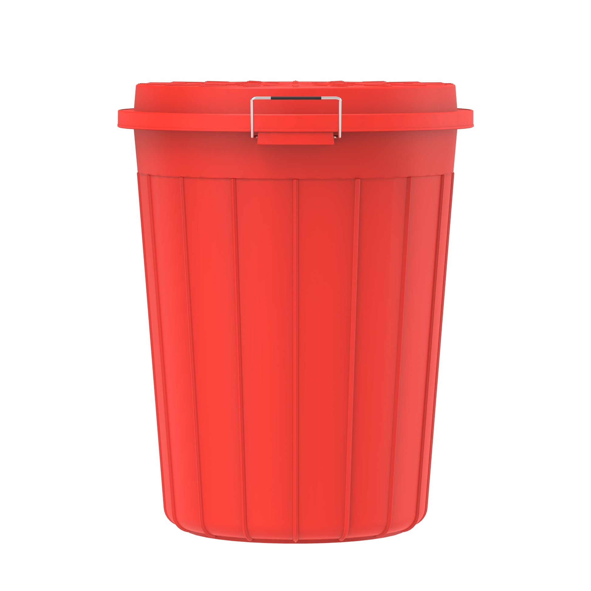125L Round Plastic Drums with Lid - Cosmoplast Bahrain