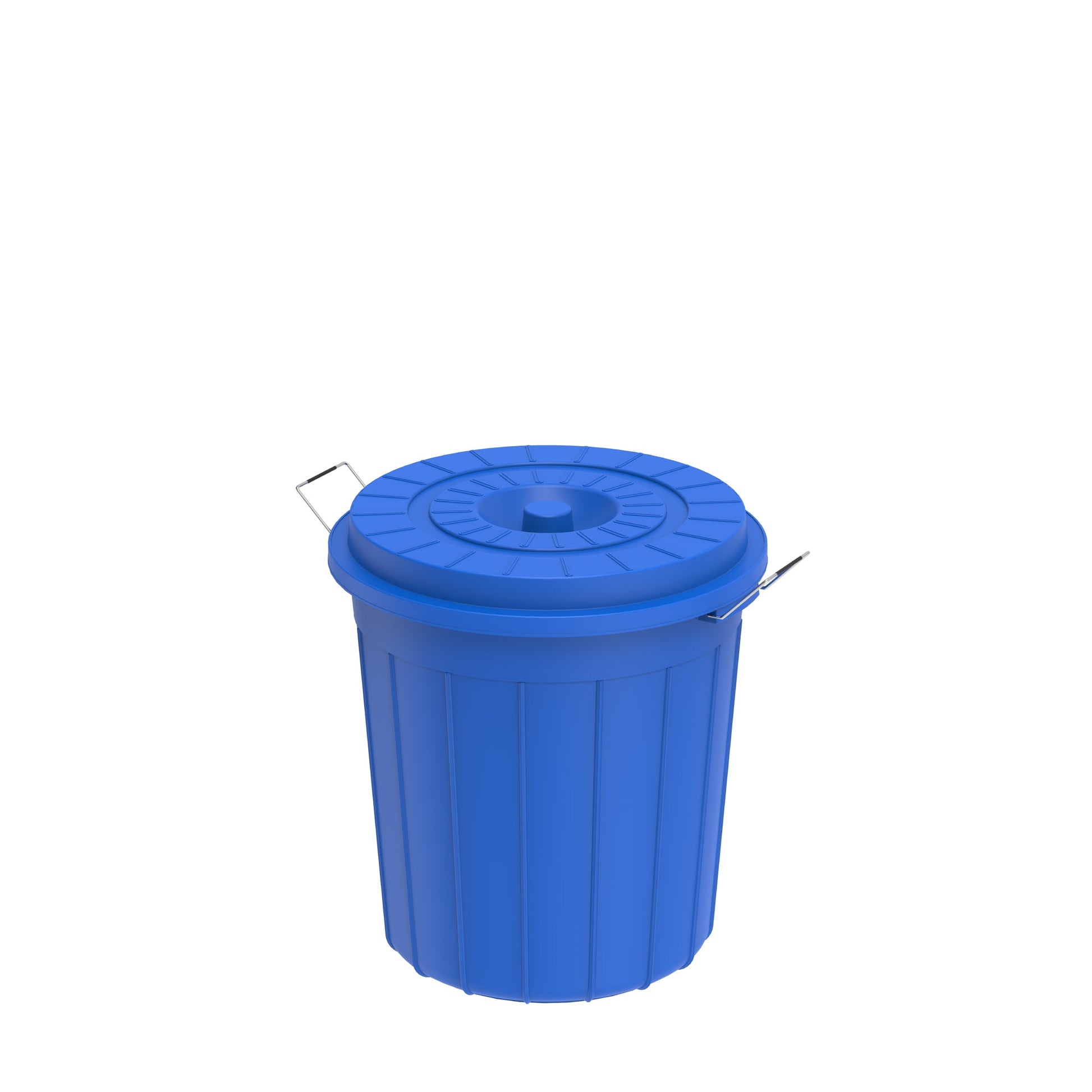 30L Round Plastic Drums with Lid - Cosmoplast Bahrain