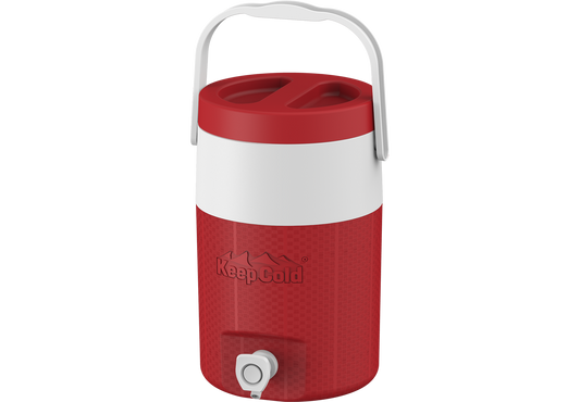 1 gallon keepcold water cooler red
