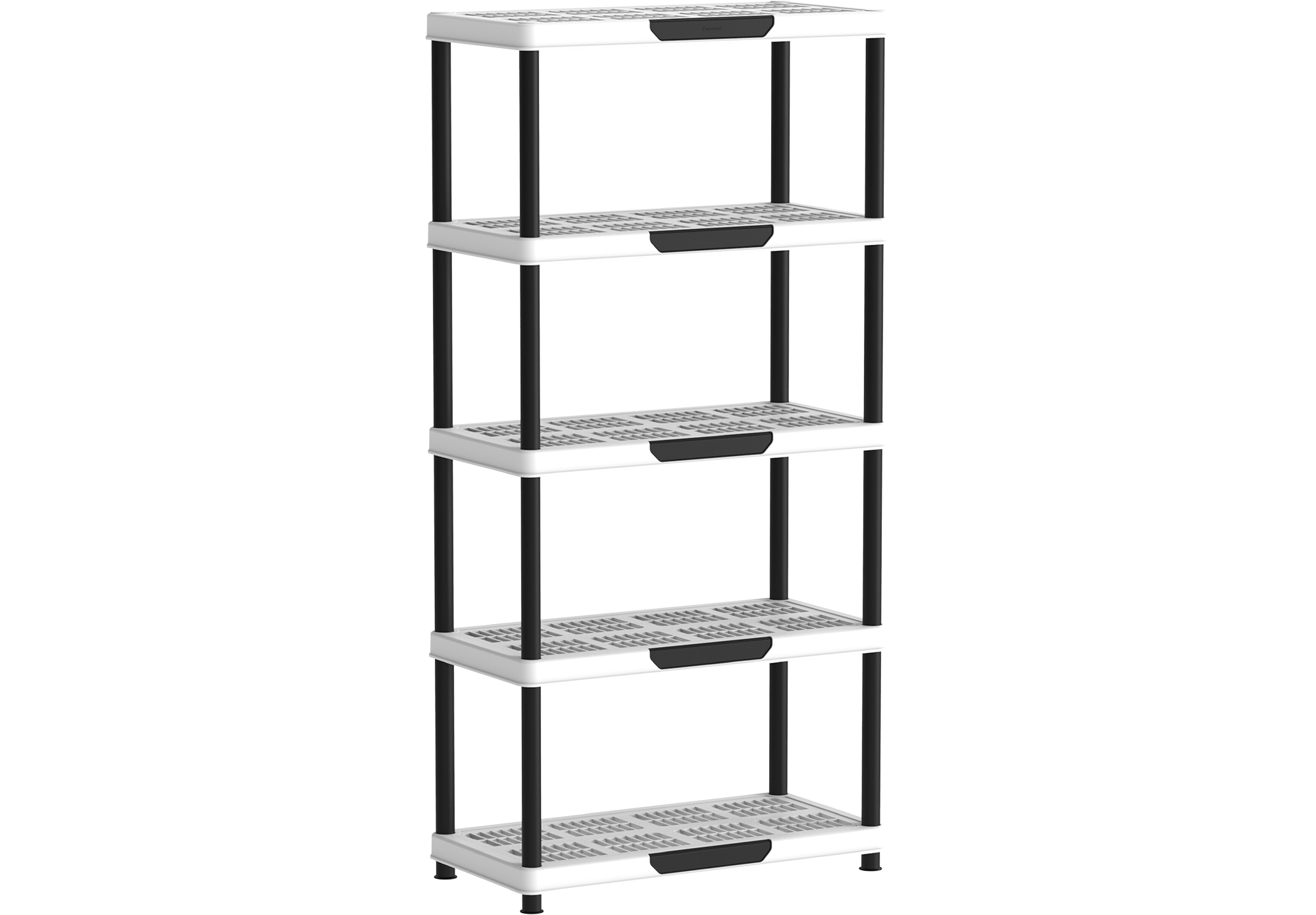 5 Tiers Shelving Storage Rack - Cosmoplast Bahrain