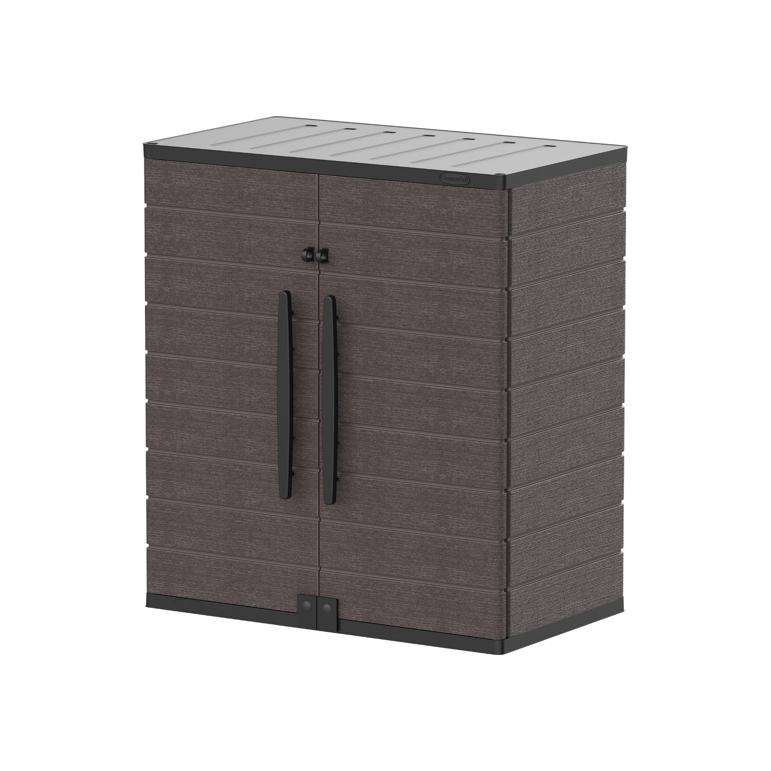 Cedargrain Vertical Storage Short Cabinet - Cosmoplast Bahrain