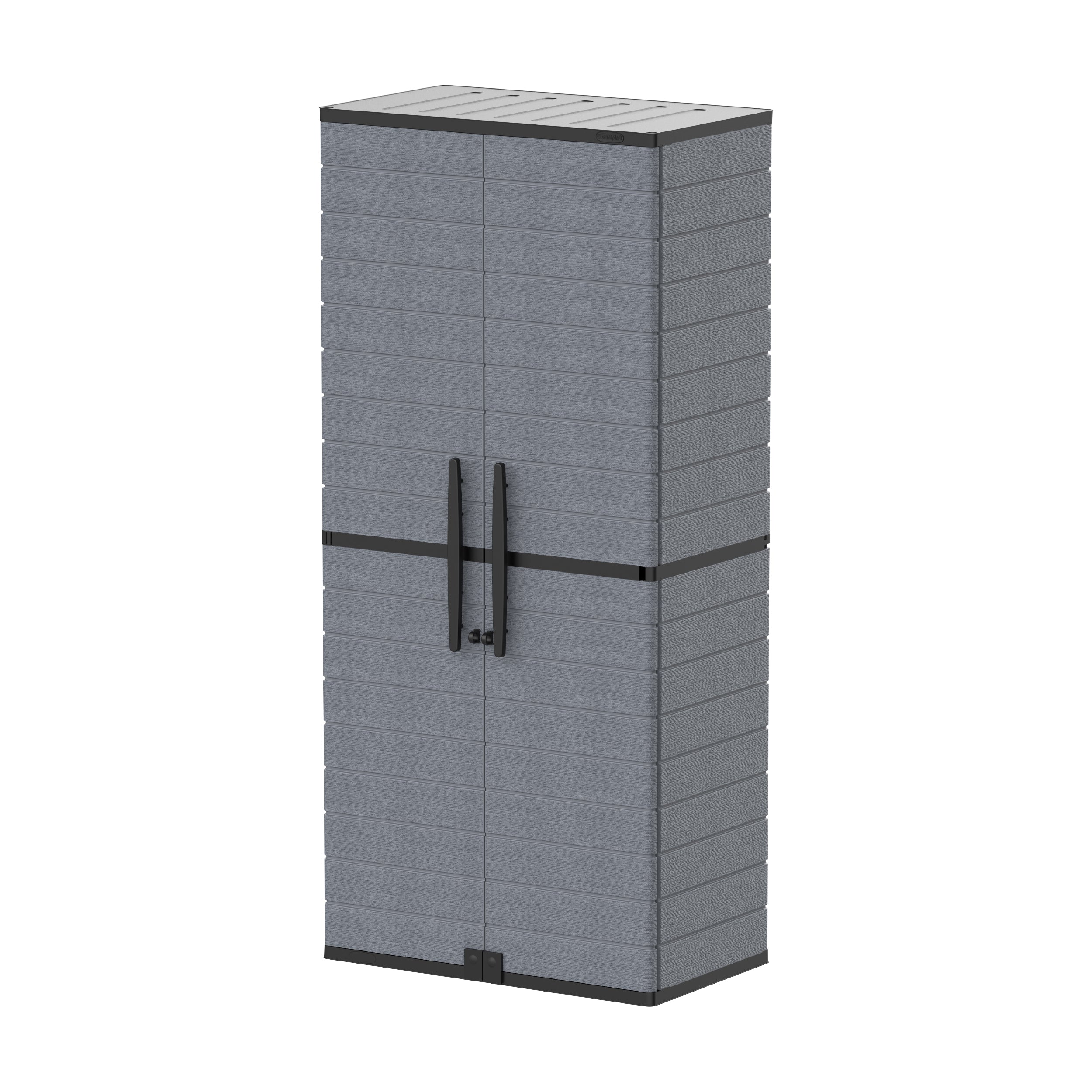 Cedargrain Vertical Storage Tall Cabinet - Cosmoplast Bahrain