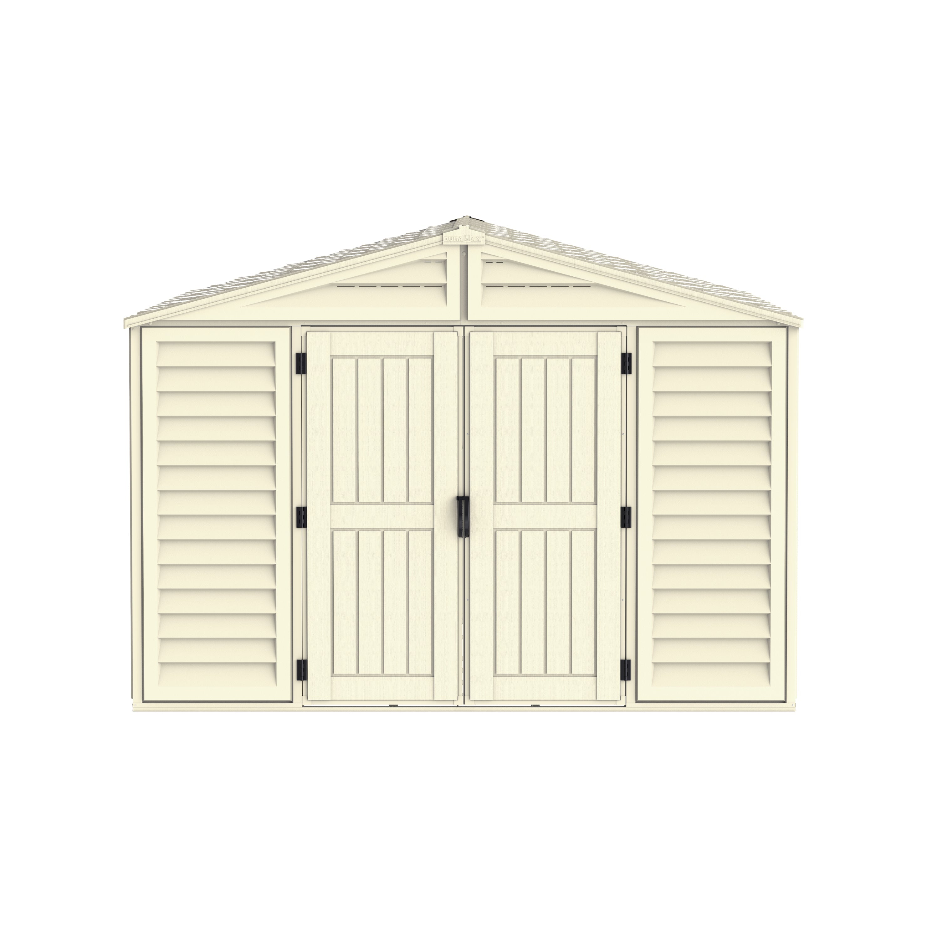 WoodBridge 10.5x13ft (324.8x405xH 233.2 cm) Resin Garden Storage Shed